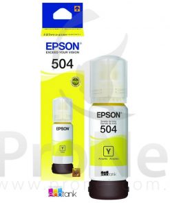 Botella de tinta Original Epson T504 Amaril
