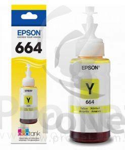 Botella De Tinta Para Epson T664 Amarillo